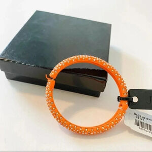 J. Crew Orange Clasp Bracelet